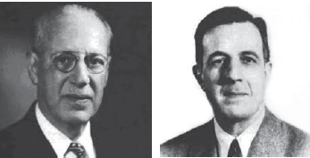 Figura 1. Irving F. Stein (a la izquierda) y su asociado